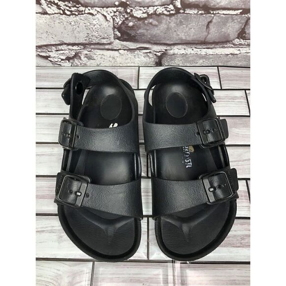 Birkenstock Arizona EVA Black Foam Slip On Sandals Kids Sz 32EU/US Size L1 - Picture 2 of 16